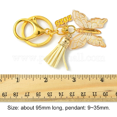 Брелок из акрила и эмали из сплава KEYC-FS00026-05-1