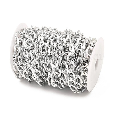 Оксидированные алюминиевые кубинские звенья цепи CHA-D001-11S-1