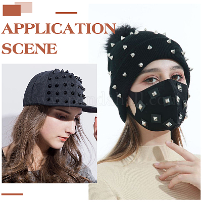 Пластиковая накладка на шляпку гвоздя с конусом AJEW-WH0518-59-1