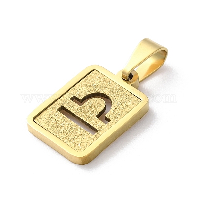 Подвески из нержавеющей стали 304 с изображением двенадцати созвездий STAS-S152-02G-G-1