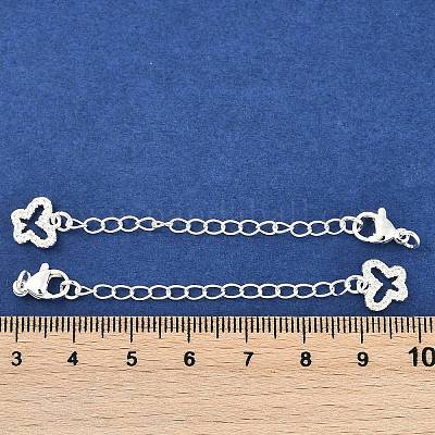 Латунные микро-паве кубические цирконии заканчиваются цепочками KK-U043-01S-1