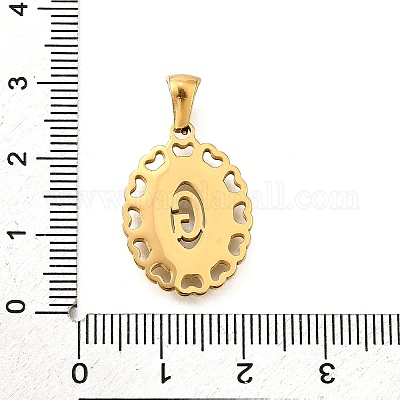 Подвески из нержавеющей стали 304 золотистого цвета STAS-K300-02G-G-1