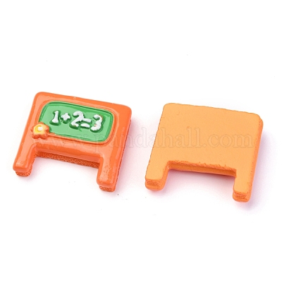 Непрозрачные кабошоны из смолы CRES-B002-19-1