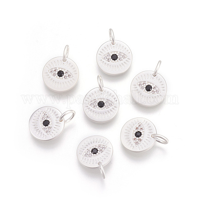 Латунные микро проложить кубического циркония подвески KK-O118-16MS-1