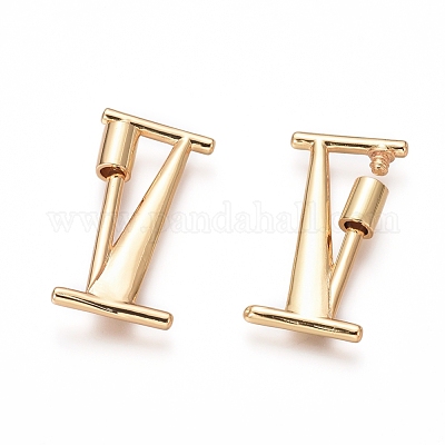 Латунные брелоки с карабином KK-I663-01G-I-1