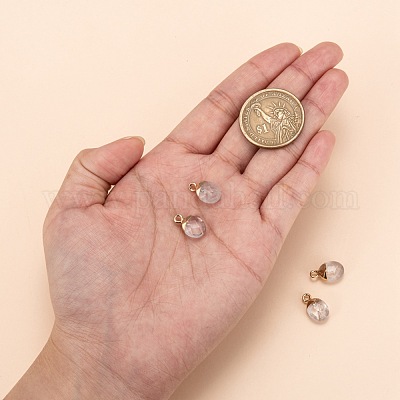 Гальванические подвески из натурального кварца G-S344-09H-1