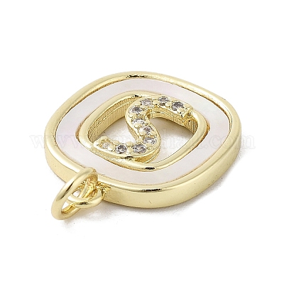 Покрытие стойки латунь микропаве прозрачные подвески из кубического циркония KK-E102-33G-S-1