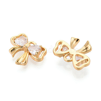 Латунные микро проложить кубического циркония подвески KK-N263-79A-G-1