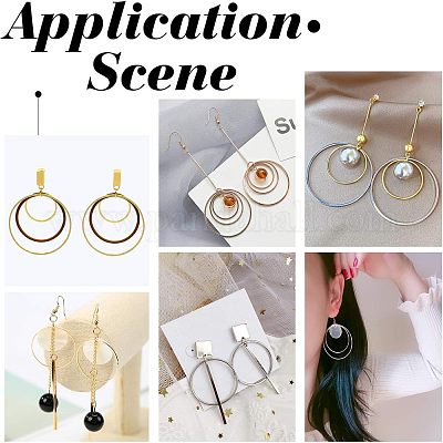 Латунные соединительные колечки KK-FH0001-39-1