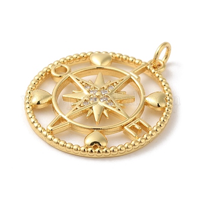 Стойки обшивки латунь микро проложить Циркон подвеску KK-A190-10G-1