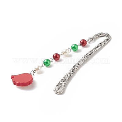 Кулон из смолы с рождественской тематикой AJEW-JK00206-1