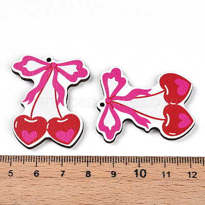 Печатные подвески дерева WOOD-T032-04H-1