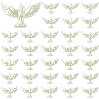 200 шт. подвески из АБС-пластика&nbsp;KY-YW0002-20-1