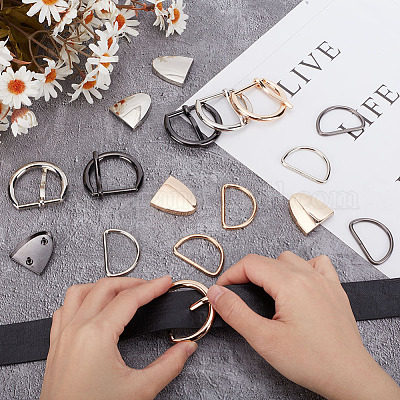 6 комплект из 3-х цветных пряжек для ремней из сплава FIND-WR0011-11-1