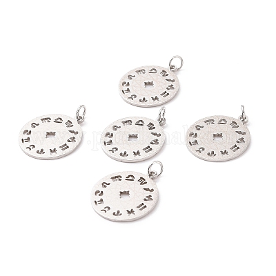 Подвески из нержавеющей стали 201 STAS-S105-T565D-1-1