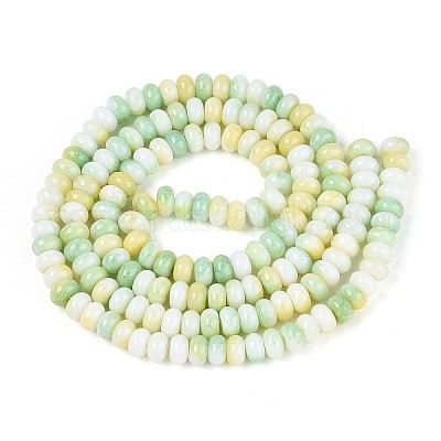 Стеклянные бусины GLAA-N059-5x8mm-45-1