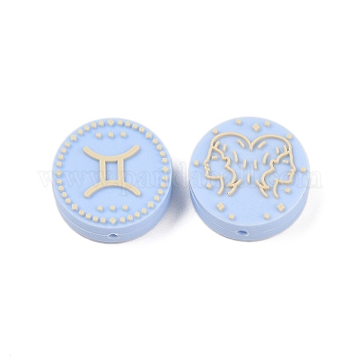 Фокальные бусины из пищевого силикона SIL-Z021-02I-1