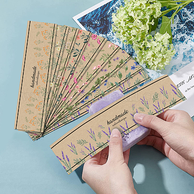 Бирка из мыльной бумаги&nbsp;DIY-WH0399-69-004-1