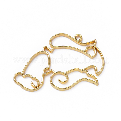 Подвески на лицевой панели из сплава цинка X-PALLOY-D580-05G-D-1