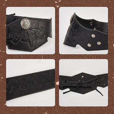 Ленты для шляп из искусственной кожи DIY-WH20013-92A-1