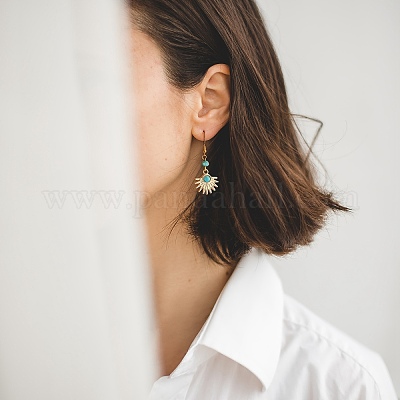 30шт 3 стиля подвески из синтетического бирюзового сплава FIND-SZ0002-82-1