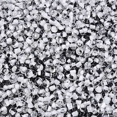 8/0 внутренний цвет прозрачный стеклянный бисер X1-SEED-T007-06B-1