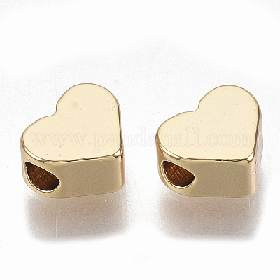 Латунные бусины&nbsp;X-KK-T055-021G-NF-1