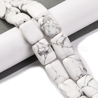 Природные Говлит бисер нитей G-T047-B23-01-1