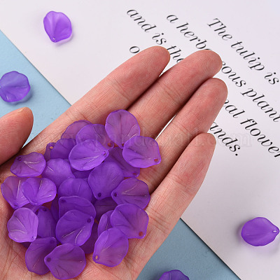 Прозрачные матовые акриловые подвески&nbsp;MACR-S371-02A-747-1