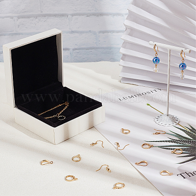 Латунные крючки для сережек KK-CA0001-60G-1