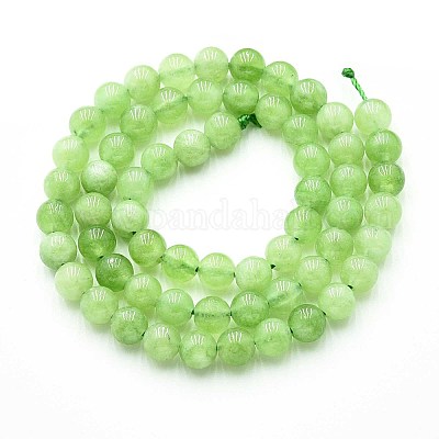 Природного кварца нитей бисера G-N355-6mm-33-1