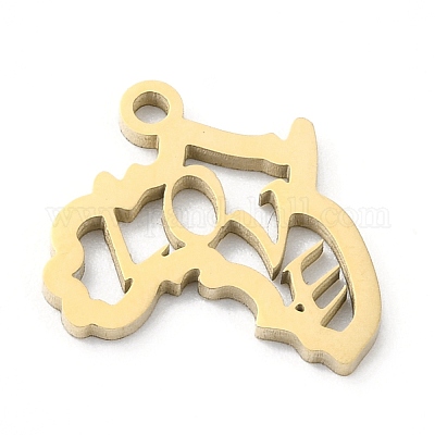 Ионное покрытие (ip) подвески из нержавеющей стали 304 STAS-D007-03G-1