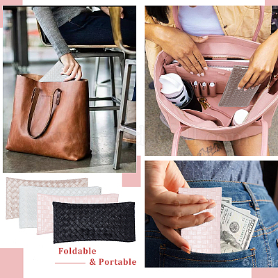 8шт 4-цветный футляр для очков из искусственной кожи AJEW-OC0002-87-1