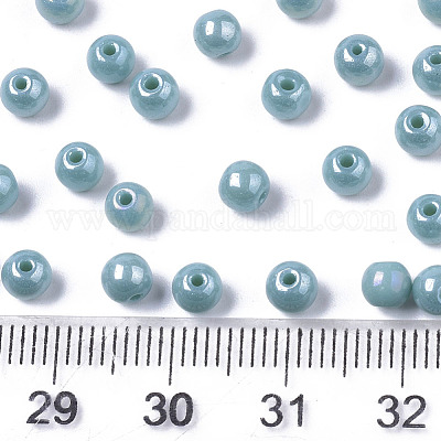 Непрозрачные стеклянные бусы SEED-S040-07A-04-1