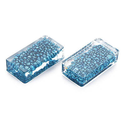 Полупрозрачные акриловые кабошоны TACR-N006-35-1