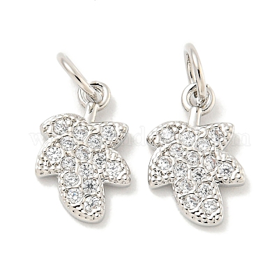 Покрытие стойки латунь микропаве прозрачные подвески из кубического циркония KK-B093-14P-1