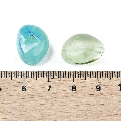 Непрозрачные акриловые бусины&nbsp;OACR-Z036-02C-1