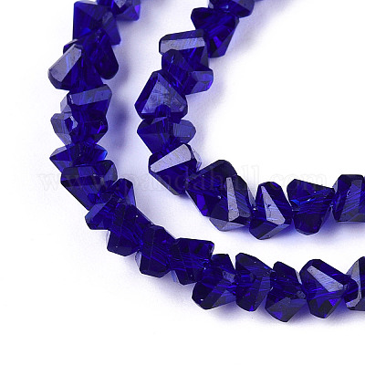 Прозрачные стеклянные бусины GLAA-N018-4mm-10-1