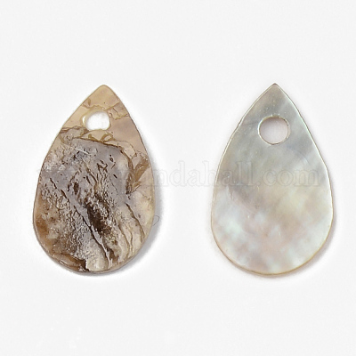 Натуральные подвески akoya shell SHEL-R048-025-1