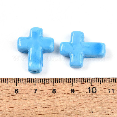 Бусины лэмпворк  LAMP-N024-44E-1