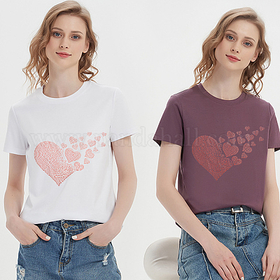 Сердце стекло исправление горный хрусталь FIND-WH0420-126B-1