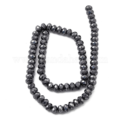 Нити из синтетических терагерцовых каменных бусин G-H327-N03-01-1