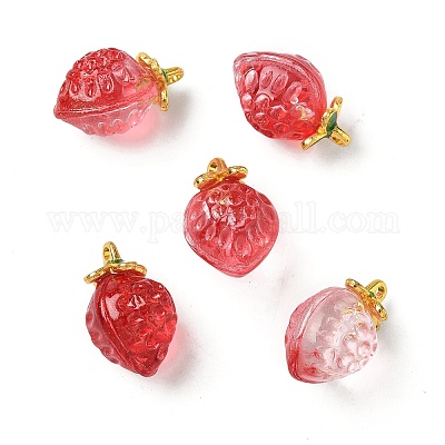 Прозрачные стеклянные подвески GLAA-P072-03G-08-1