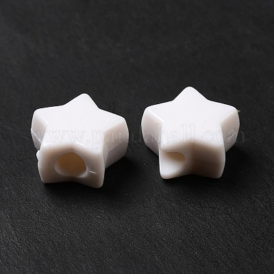 Непрозрачные акриловые бусины&nbsp;MACR-J123-08-1