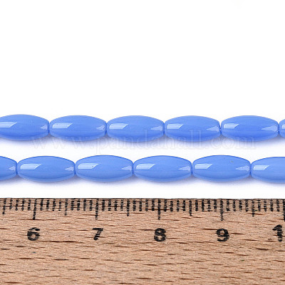 Непрозрачное стекло бисер нитей&nbsp;GLAA-T028-15P-03-1