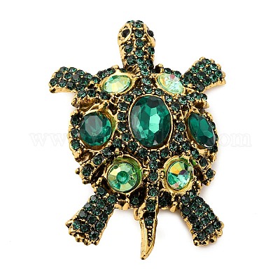 Значки на лацкан из сплава со стразами для одежды ALRI-D302-01B-AG-1