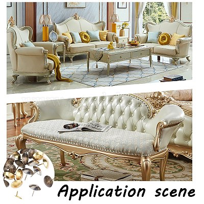 Железные гвозди с круглой головкой&nbsp;AJEW-GA0001-50-1