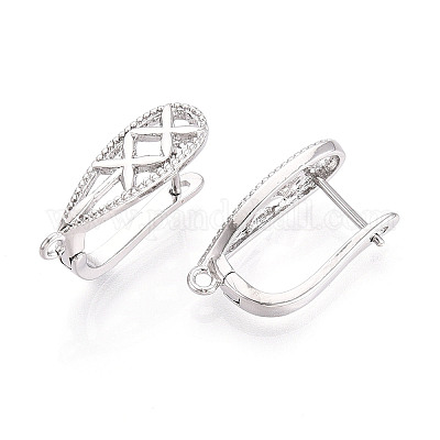 Латунная фурнитура для хооп серег KK-N267-30P-1