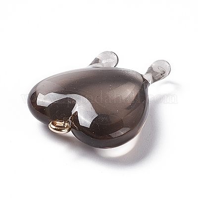 Прозрачные смоляные подвески RESI-F028-01B-1