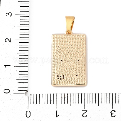 Латунь с подвесками из фианита KK-Q096-12G-1